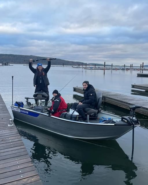 Freude über den erfolgreichen Angeltag am Brombachsee